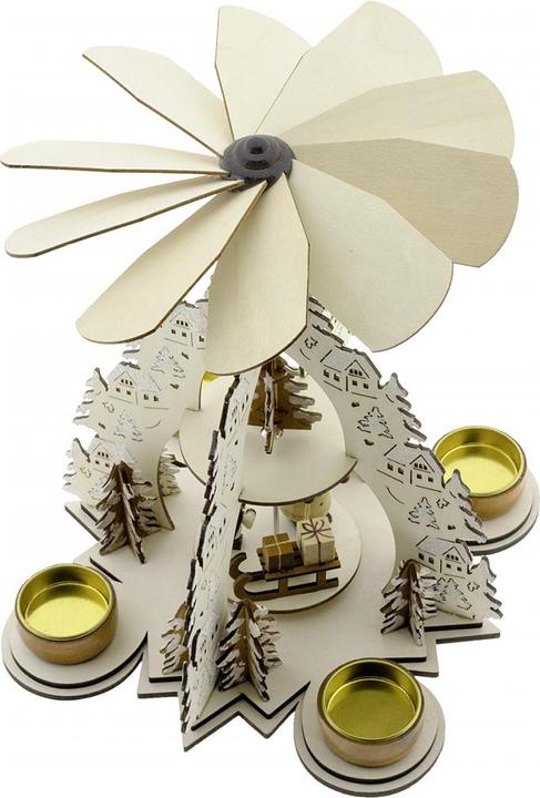Image du produit HI Pyramide de Noël pour 4 bougies chauffe-plat
