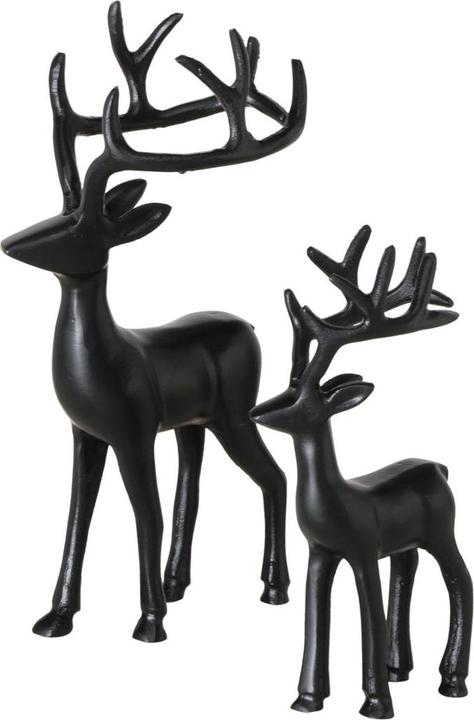 Boltze Home Boltze Thielo Hirsch schwarz 25cm (1 Stück)
