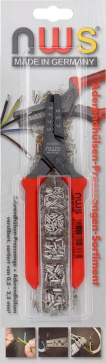 Immagine prodotto NWS Set di pinze per crimpare 151 pezzi Core (160 mm)