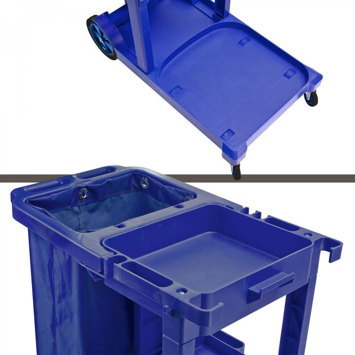 Produktbild Dema Reinigungswagen / Putzwagen 87 l Abfallsack & Lenkrollen (1 Stk.)