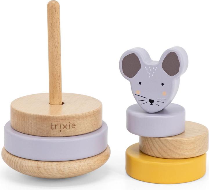 Productafbeelding Trixie Baby Stapeltoren voor baby's - Mevrouw Muis