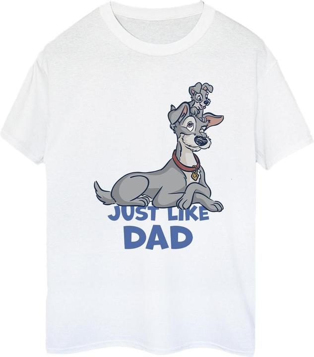 Produktbild Disney Lady And The Tramp Just Like Dad TShirt (XXL)