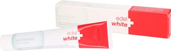 Produktbild Edel + White Anti-Plaque und Whitening Zahnpasta (75 ml)