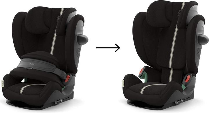 Actual product image Cybex PALLAS G3 I-SIZE PLUS Moon Black | black (Child seat, ECE R129/i-Size Standard)