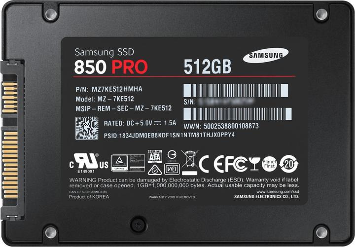 Produktbild Samsung 512GB SATA3 2.5" Basic SSD (512 GB, 2.5")