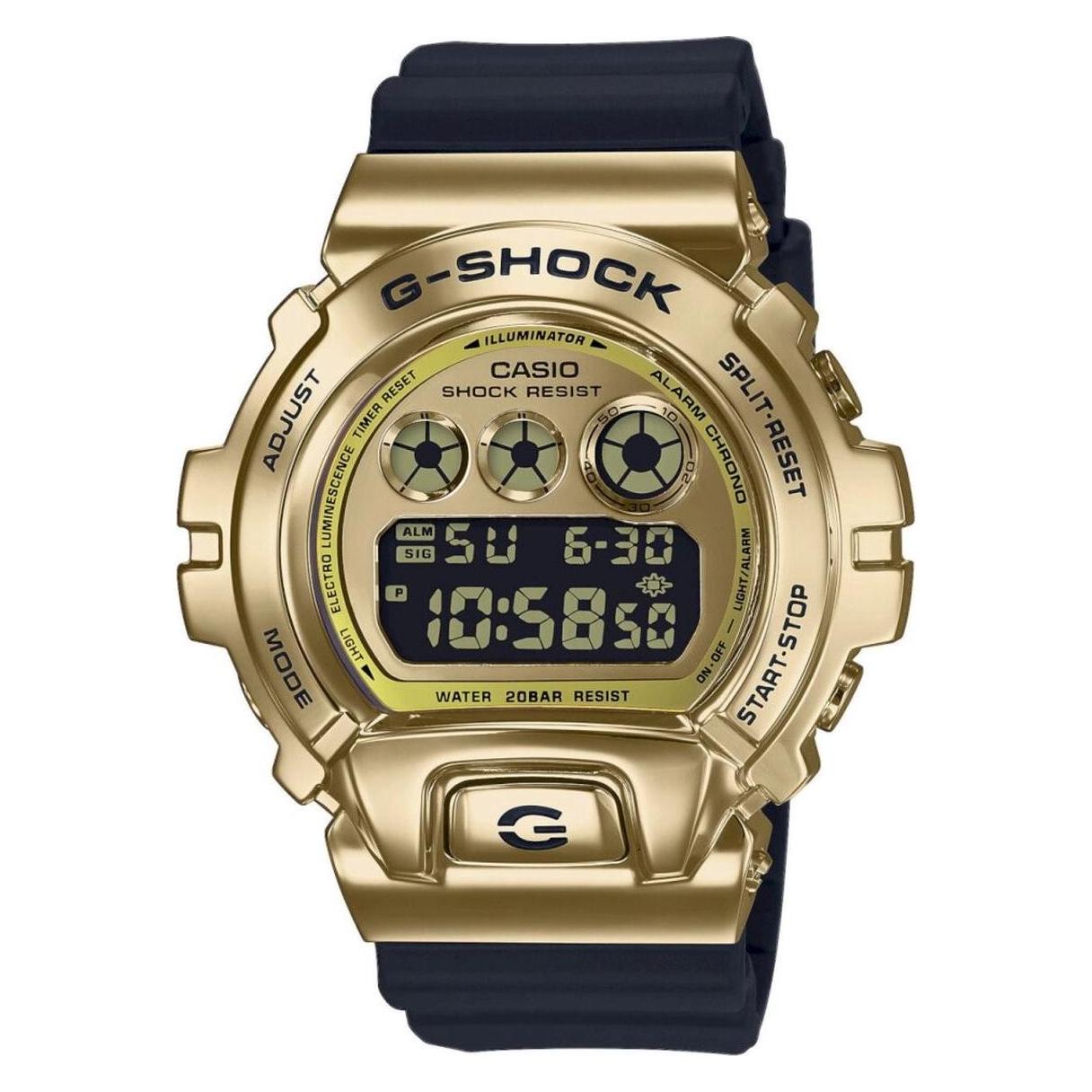 G-Shock, Horloge, Gm-6900g-9s, Goud, (Digitaal Horloge, 49.70 mm)