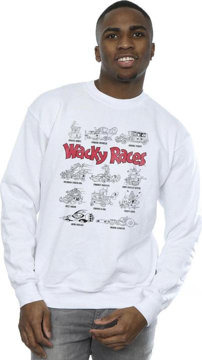 Actual product image Universal Textiles Mens Car Lineup Sweatshirt (XL)