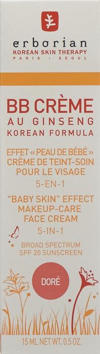 Image du produit Erborian BB - Crème Doré (Dore)
