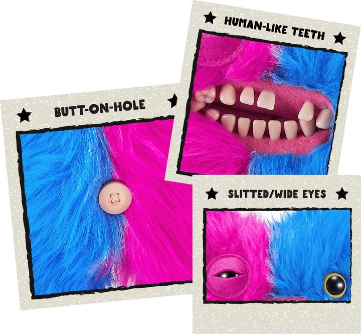 Actual product image Fuggler - Misfit Monster 9 S1 - Mr Screech (15726D) (23 cm)