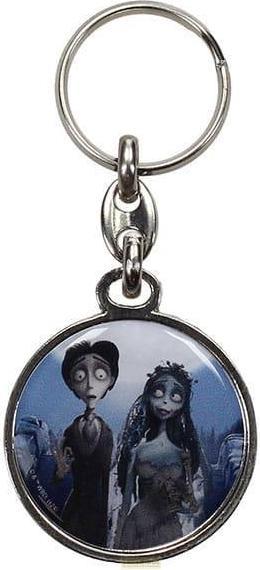 SD Toys Corpse Bride Metall-Schlüsselanhänger Victor & Emily