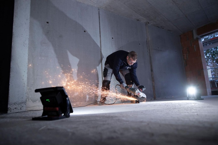 Actual product image Brennenstuhl Construction spotlight (4500 lm)
