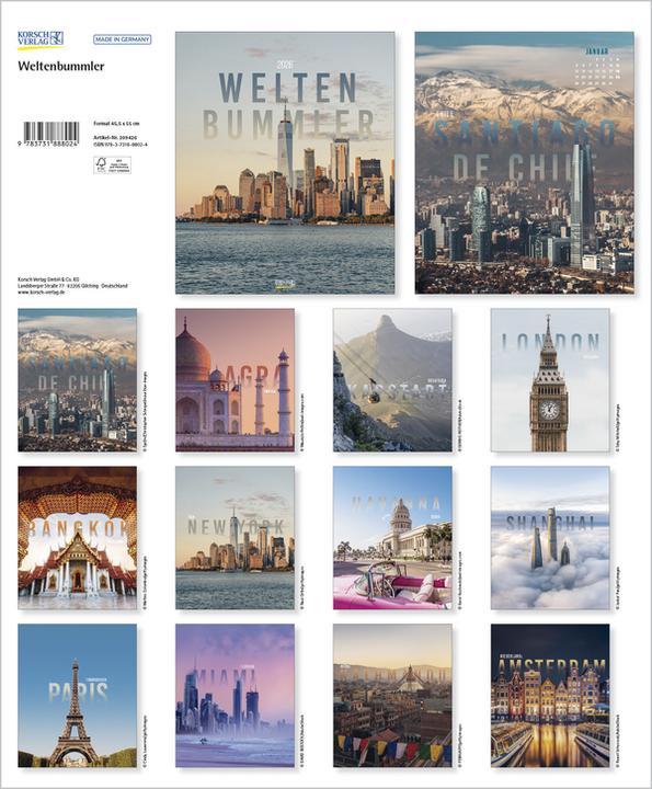 Produktbild Weltenbummler2026