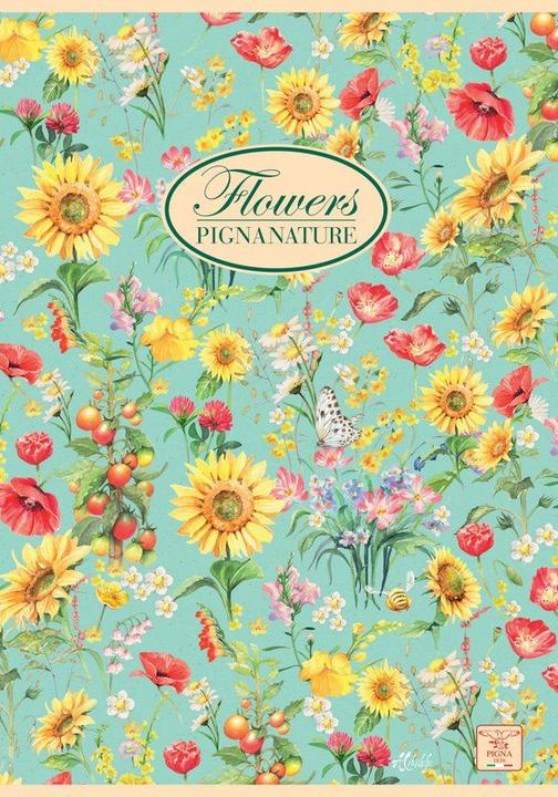 Immagine prodotto Pigna Confezione 10 Quaderni Flowers A4 1R (A4, Righe)