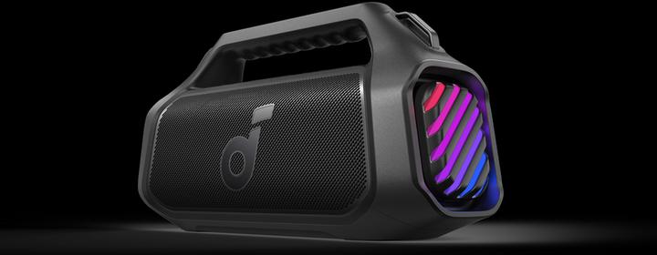 Produktbild soundcore Portable Speaker||Boom 2 Plus|Black|Portable/Wireless|A3134011 (20 h, Stromversorgung über USB, Akkubetrieb)