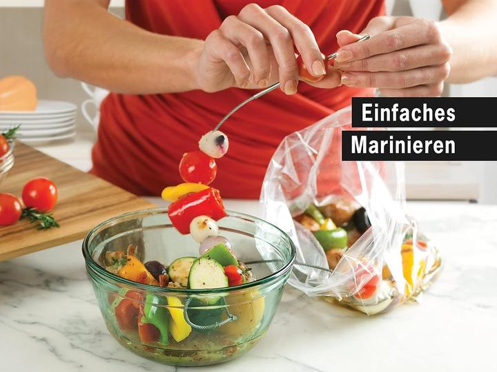 Image du produit FireWire Lot de 2 piques à barbecue flexibles