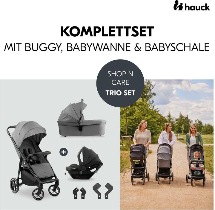 Produktbild Hauck Shop N Care Trio Set Grey