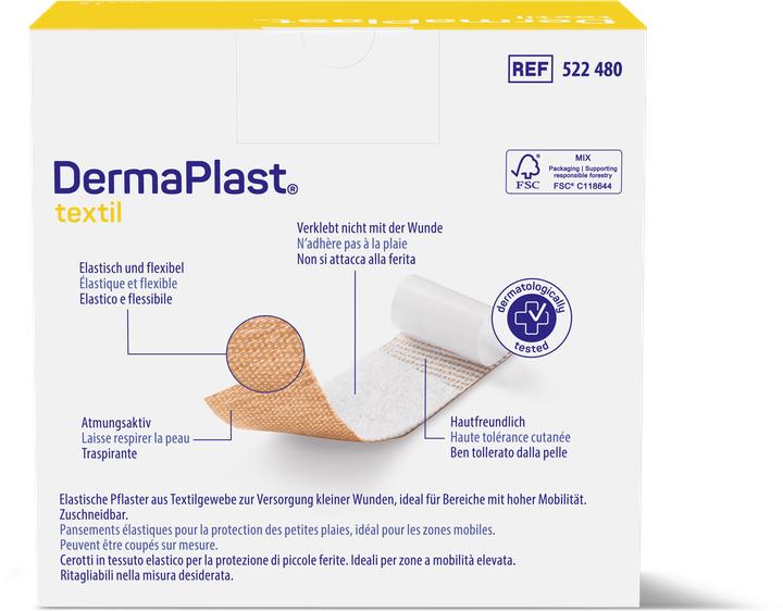 Produktbild DermaPlast Textil Pflaster (1x)