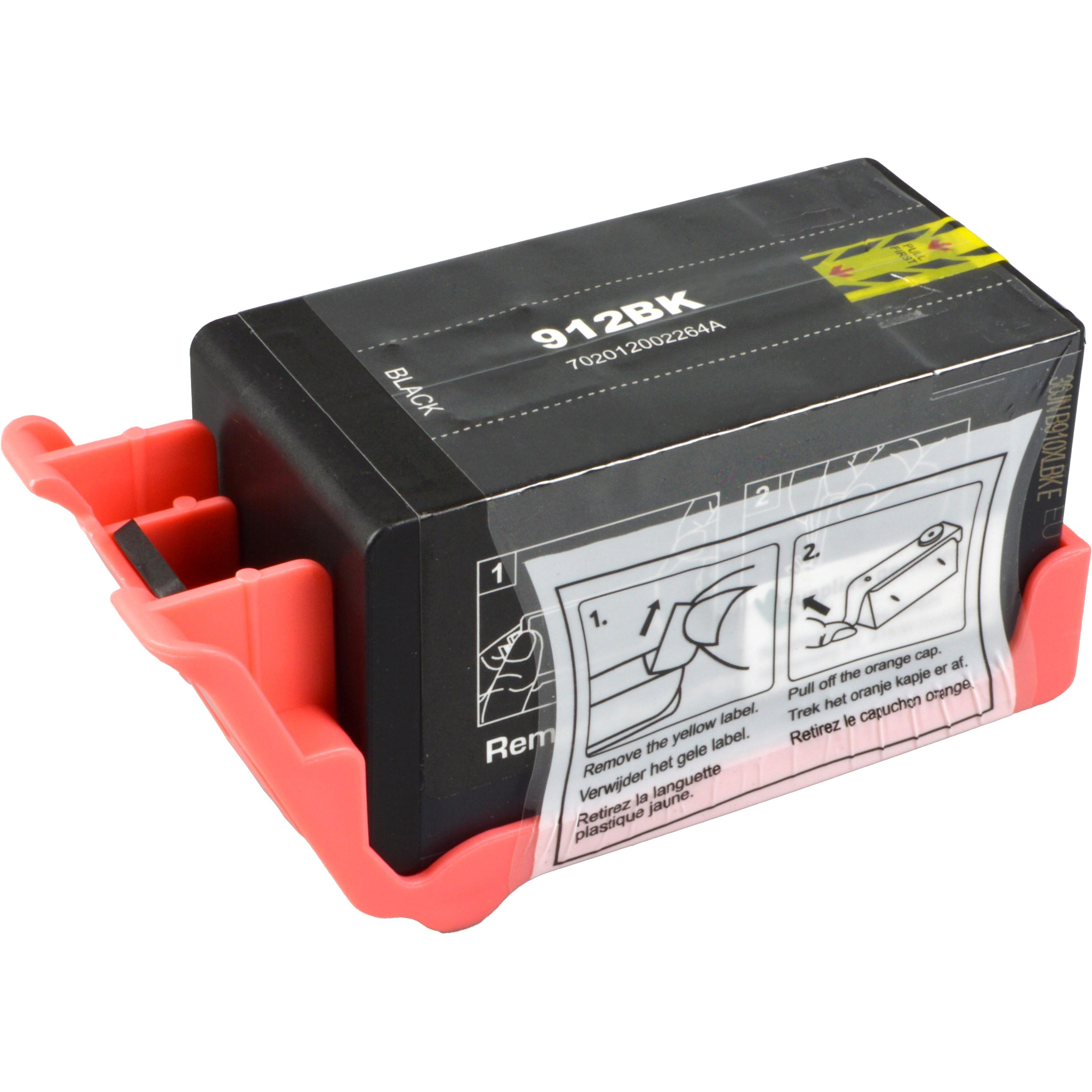 Ampertec, Druckerpatrone, Tinte ersetzt HP 3YL80AE 912 schwarz (BK)