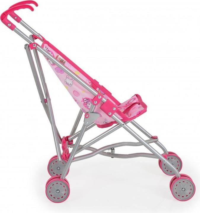 Actual product image Moni Doll's Pram Kaya S9302 pink 55 cm