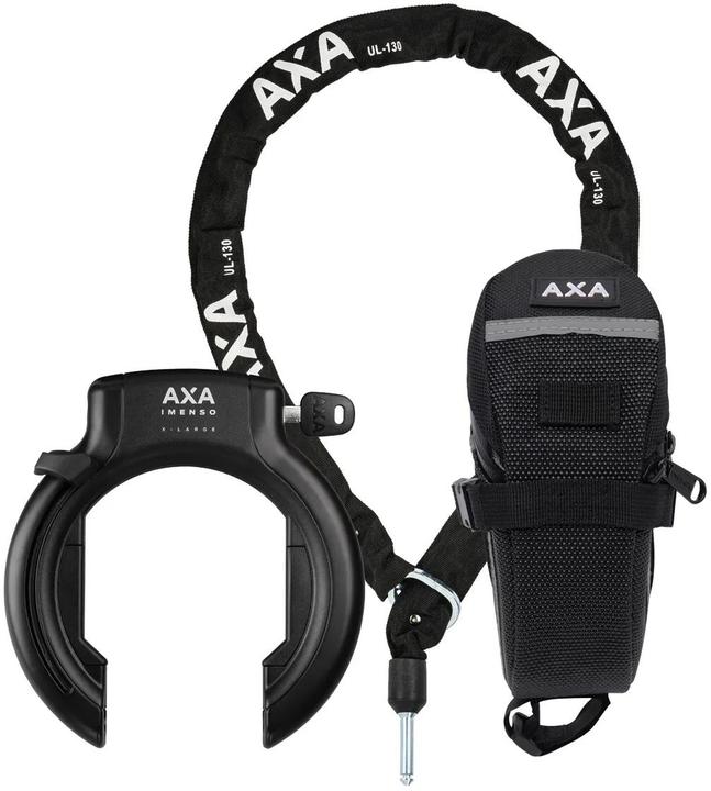 Produktbild AXA Rahmenschloss Kit Imenso X-Large Retractable/ULC 130/Tasche (130 cm)