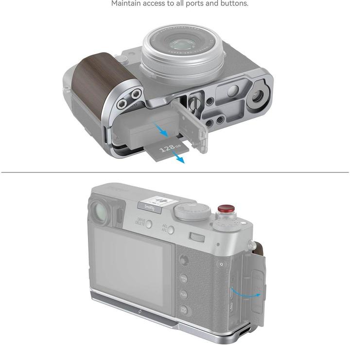 Image du produit SmallRig Poignée en bois en forme de L (Poignée)