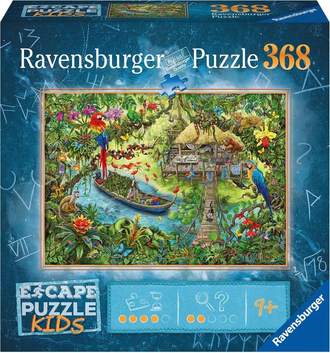 Ravensburger Escape Room Kinder- Dschungel (368 Teile)