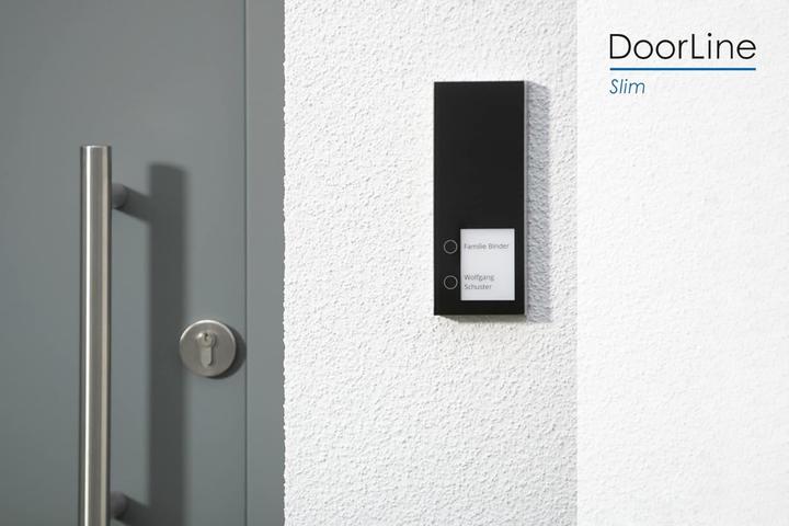 Actual product image Doorline Slim Door Station for Intercom and Door Opening via Phone or Smartphone