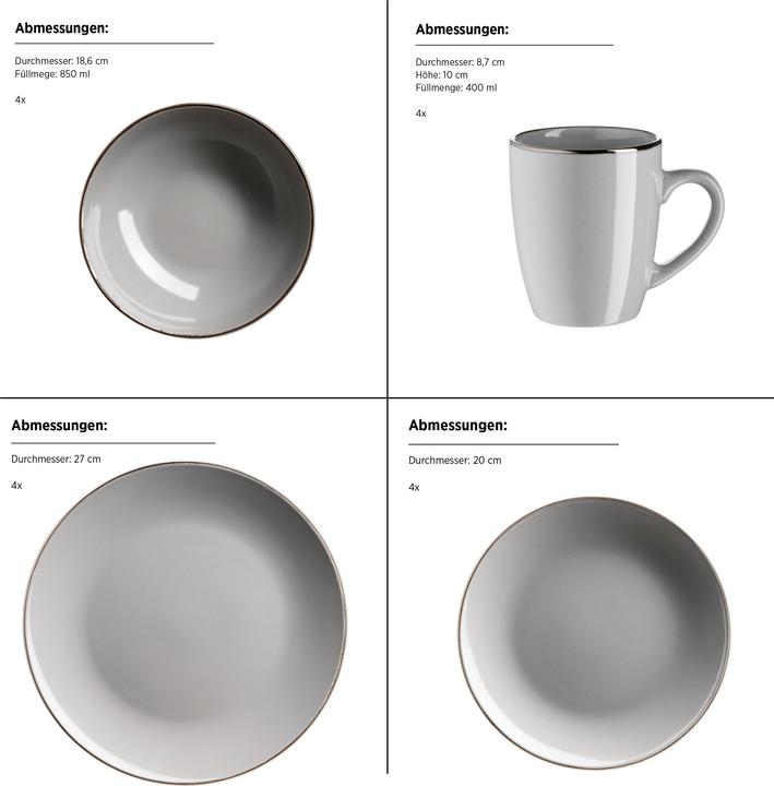 Productafbeelding Mäser Metalen rand (16 Pcs.)