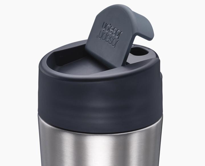 Image du produit Joseph Joseph Sipp Mug de voyage en acier inoxydable Couvercle rabattable 454 ml Anth. (0.45 l)