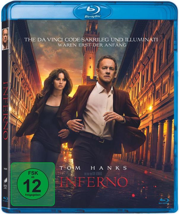Immagine prodotto Inferno (Blu-ray, 2016, Tedesco, Italiano, Inglese)