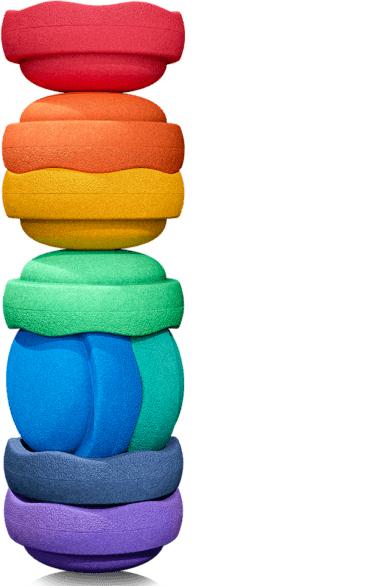 Image du produit Stapelstein Rainbow Classic