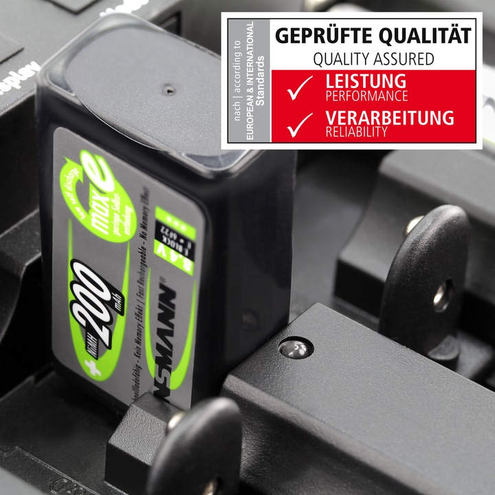 Produktbild Ansmann E-Block (1 Stk., 9V Block, 200 mAh)