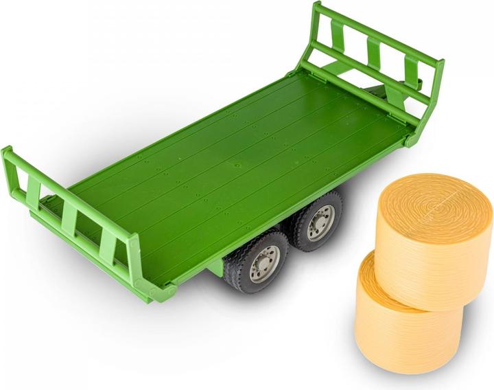 Image du produit Carson Modélisme 1:16 Remorque à foin pour tracteur RC vert 1:16 Remorque (RTR Prêt à fonctionner)