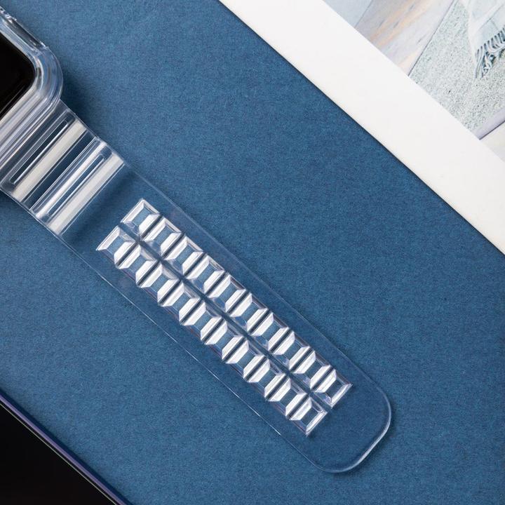 Produktbild Hurtel Strap Light Set replacement band strap case for Watch 3 42mm / Watch 2 42mm blue (TPU)