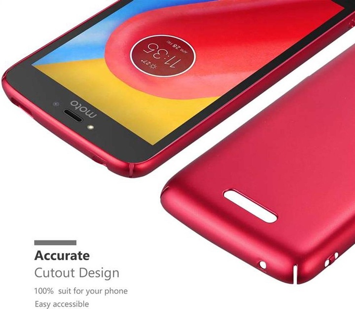 Produktbild Cadorabo Hard Cover Matt Metall Cover (Motorola Moto C Plus)