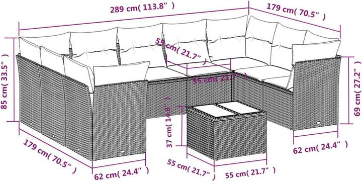 Produktbild vidaXL Brianna