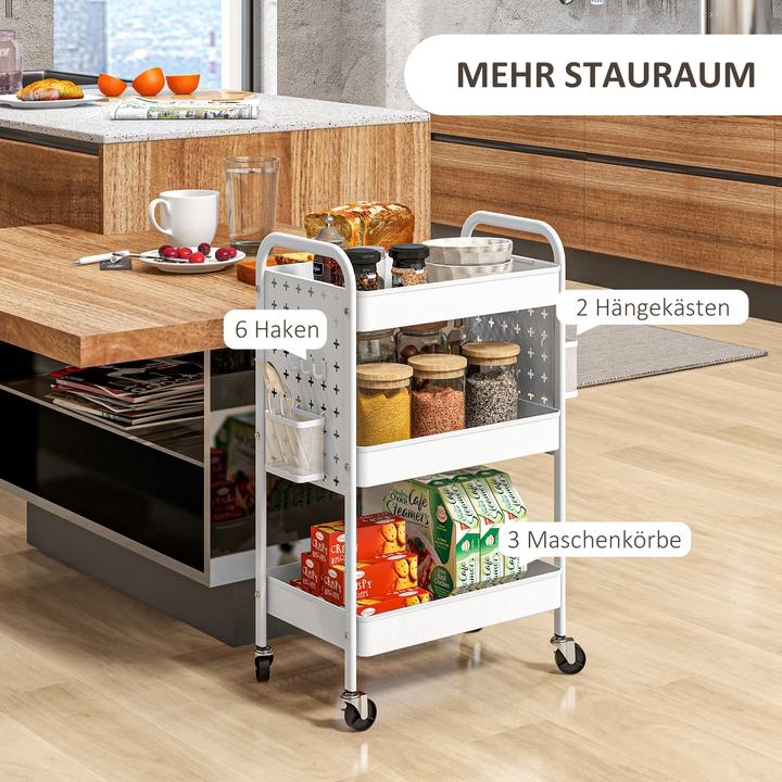 Actual product image Homcom Kitchen trolley