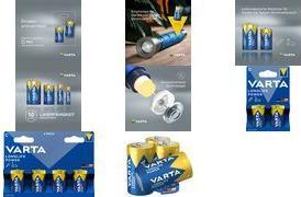 Image du produit Varta pouvoir de longue durée (4 pcs, C, 7800 mAh)