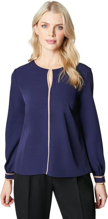 Actual product image Principles Womens/Ladies Premium Contrast Piping Blouse (42)