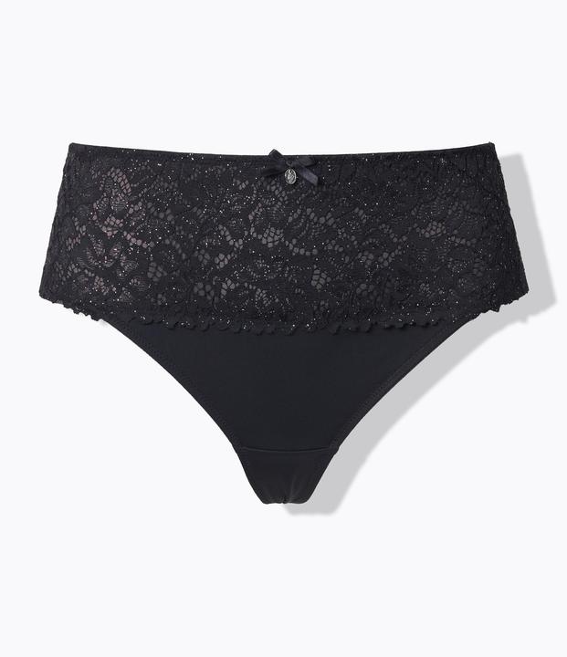 Produktbild TruYou String-Panty, fein glitzernde Spitze, Mikrofaser (54, Einzelpack)