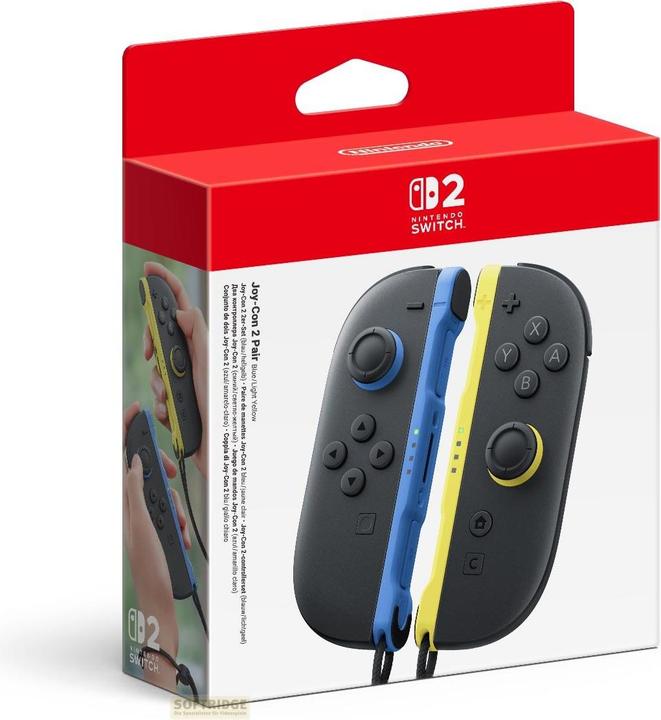 Produktbild Nintendo Joy-Con 2 2er-Set (blau/hellgelb) (Switch 2)