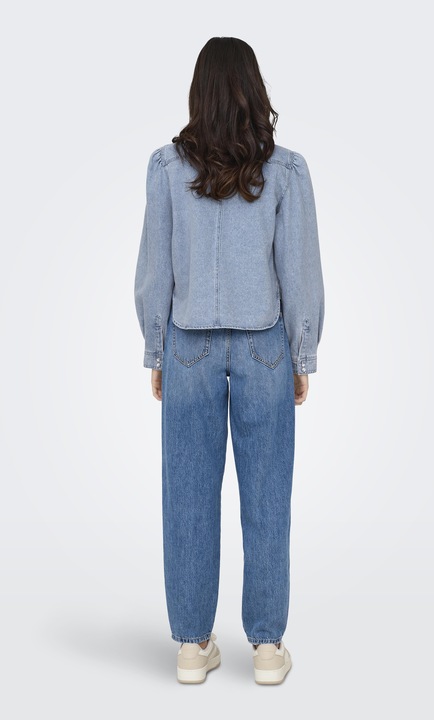 Immagine prodotto Only Camicia loose fit colletto maniche a sbuffo camicia denim (XS)