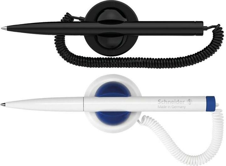 Actual product image Schneider Biros Klick-Fix-Pen 1mm black document-proof Barrel colour: black (Black, 1x)