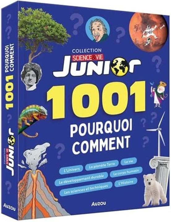 Image du produit 1001 pourquoi comment? Science et vie junior (Français, Hoare Ben, David Patrick, Albou-Tabart Sylvie, 2023)