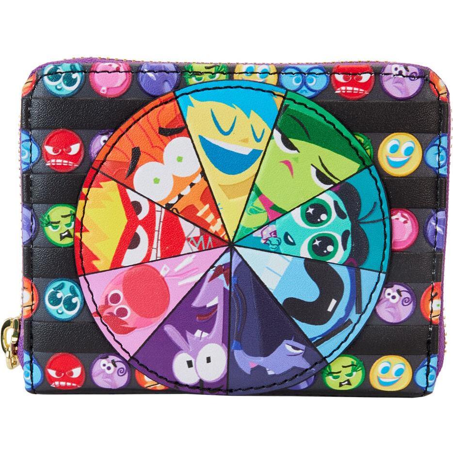 Thumbnail - Funko, Portemonnaie, Loungefly: Disney - Inside Out 2 - Core Memories Zip Around Wallet