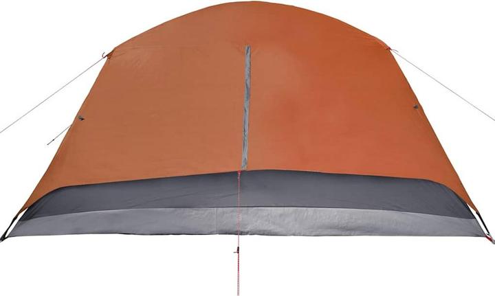 Produktbild vidaXL Campingzelt 8 Personen & Orange 360 x 430 x 195 cm 190T Taft (Kuppelzelt, 10.10 kg, 8 Personen)