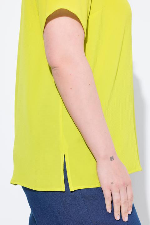 Produktbild Miamoda Blusenshirt, A-Linie, Bindeband am Ausschnitt (54)