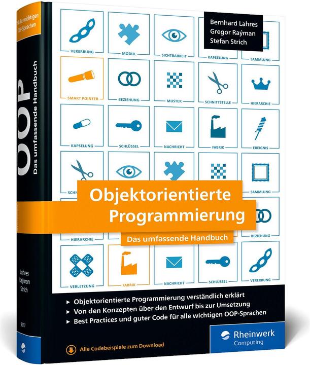 Actual product image Objektorientierte Programmierung (German, Bernhard Lahres, 2021)