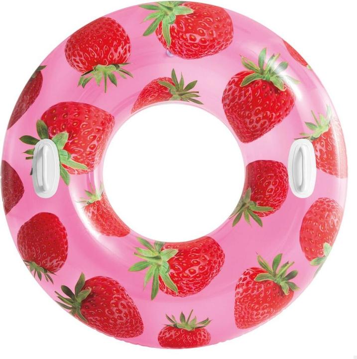 Immagine prodotto Intex Aufblasbarer Donut-Schwimmhilfe Tropical Fruits Ø 107 cm (12 Stück)