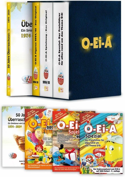 Produktbild Das O-Ei-A 3er Bundle 2024/25 - Die Jubiläumsausgabe! - O-Ei-A Figuren, O-Ei-A Spielzeug und O- (Deutsch, André Feiler, 2023)